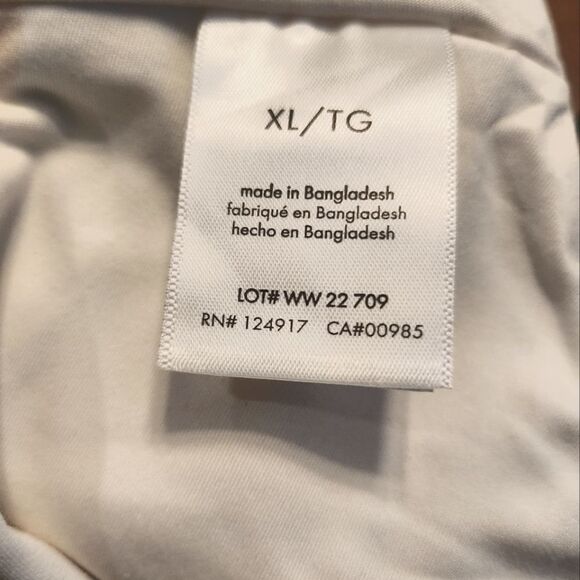 WeWoreWhat Square Neck Corset Top  SportBra White Size XL - Picture 7 of 7